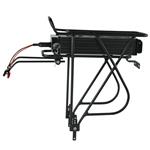 Bagagedrager accu 48V 15Ah - 18Ah - Voor Bafang BBS02 / BBSHD