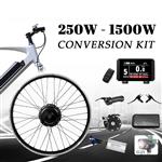 Ebike Kit 36V 250W - 500W  48V 500W -750W - 1000W - 1500W - Voor of Achter Wiel Motor