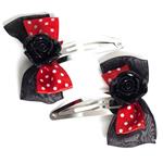 Haarclips, Rose.