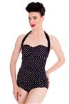 Hell Bunny, Polkadot Bathingsuit in small.