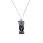 Bow and Crossbone, Tiki Necklace.