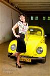 Pinup Couture, Classic Pencil Skirt in Black.