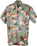 Karmakula, Cartagena Green Hawaiien shirt.