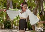 Motor Kulture, Hedy Lamarr Top in White.