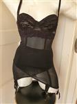Kiss me Deadly, Black Lace Corselette.