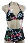 Aloha Beachwear, 50's Bikini in Hibiscus.