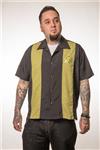 Steady, The Mickey Button Up Black in Small.