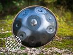 Chaya handpan E-Kurd 10 genitreerd staal