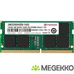 Transcend 16GB DDR4 3200 MT/s SODIMM 260pin 1R x8 unbuffered