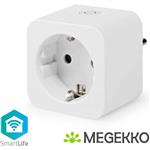 SmartLife Slimme Stekker | Zigbee 3.0 | Energiemeter | 3680 W | Hybrid (CEE 7/7) | 0 - 55 C | Andro