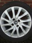 17”Originele Sport Velgen Citroen C4 Steek 4x108