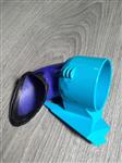 Dyson DC08 DC08T slanghouder paars-blauw gebruikt