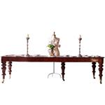 Smetteloze Lange tafel wind out table met slinger ca. 1850  tot 14 personen (No.831031)