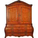 Antieke kast / Satijnhouten Hollands kabinet ca. 1775 [No.511854)