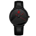 Minimalistisch horloge voor heren - Mode ultradun, eenvoudig zakelijk kwartshorloge