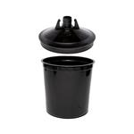 3M 50730 PPS Binnenbeker Standaard & deksel inclusief 125 micron filter UV zwart per 50 stuks 3M=507