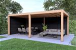 Overkapping Base Serie 2 Douglas 800 x 400 cm