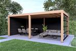 Overkapping Base Serie 3 Douglas 800 x 400 cm