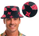 Rood Zwarte Bucket Hat