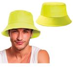 Neon Gele Bucket Hat