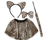 Luipaard Accessoireset Bruin Beige