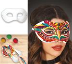 Witte Oogmasker Beschilderbaar