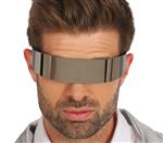 Zilveren Bril Futuristisch