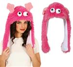 Monster Hoed Roze