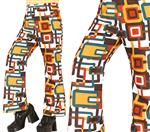 Disco 70S Broek Dames Vierkant