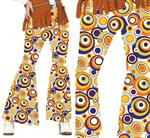 Disco 70S Broek Dames Rondjes