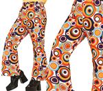 Disco 70S Broek Dames Rond