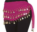Roze Rok Buikdanseres 1,35m