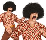 Disco 70S Blouse Heren Ruiten