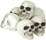 Halloween Schedel 8cm 6st