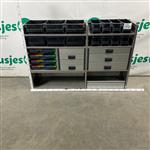 Aluca aluminium gebruikte bedrijfswagen inrichting (nr 1799)