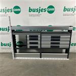 Bott Vario aluminium gebruikte bedrijfswagen inrichting (nr 1816)