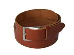 Extra lange Cognackleurige 100% Leren kwaliteits riem 3cm breed