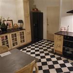 zwart wit marmer 20x20 cm