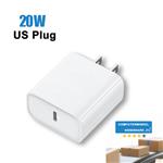 Reislader US iPhone / iPad oplader + sim pin