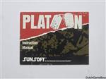 Nintendo NES - Platoon - USA - Manual