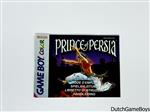 Gameboy Color - Prince Of Persia - EUR - Manual