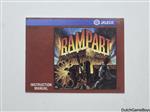 Nintendo NES - Rampart - USA - Manual