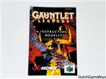 Nintendo 64 / N64 - Gauntlet Legends - EEU - Manual