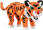 3D Foam blocks XL puzzel - Tijger (52 st.) 26 cm