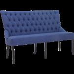 Landelijke eetkamerbank zonder leuning 195cm