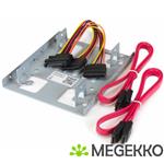 StarTech.com Dubbele 2,5 inch naar 3,5 inch HDD-steun voor SATA harde schijven 2,5 inch naar 3,5 inc