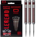 Datadart Martin Adams Electro Plated 95% Dartpijlen 22-24-26 Gram