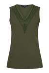 Travel Top met Kant Uni 2254 Deep Dephts