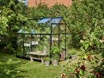 Tuinkas QUBE 68 Zwart: 198 x 259 x 219 cm