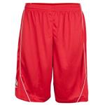 Burned Enkelzijdig Short Rood